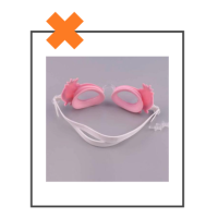 Unicorn duikbril wit